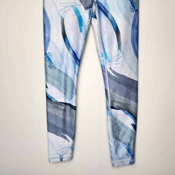 Athleta Elation 7/8 Tight Vibrance Snowstorm Blue Small PETITE - Picture 4 of 7